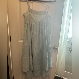 Loup Charmant mint tiered dress